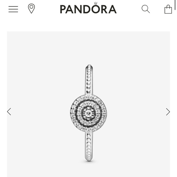 Beautiful Pandora ring - Picture 1 of 1